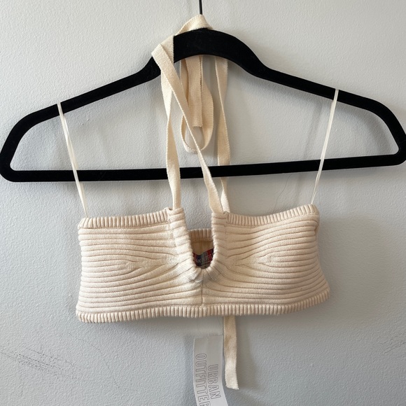 Urban Outfitters Tie Crop Top - Picture 4 of 9